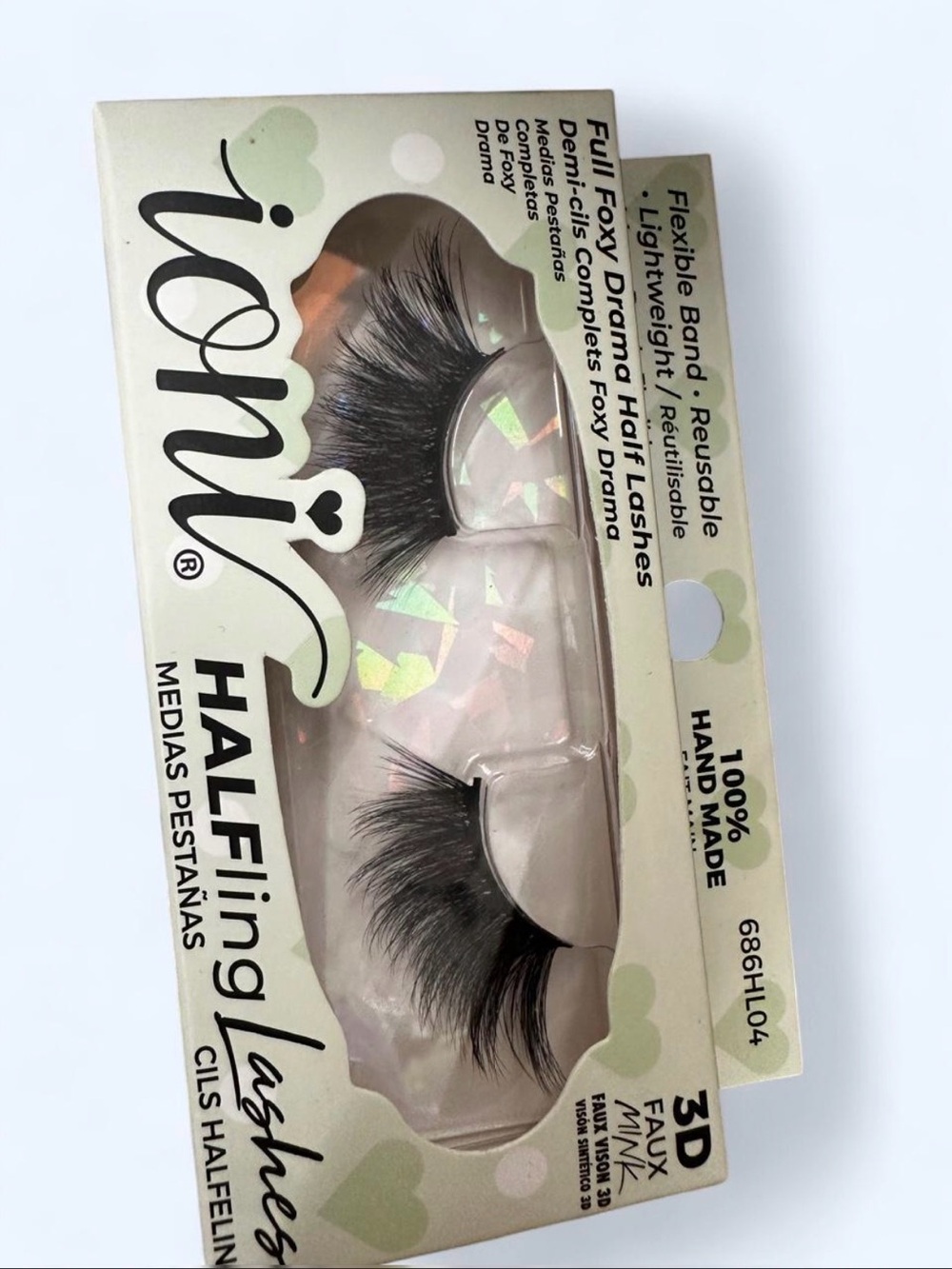 Halfling Drama Half Lashes - Black